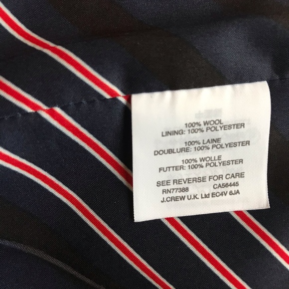 NWT. J. Crew blazer in Italian wool - Picture 8 of 8